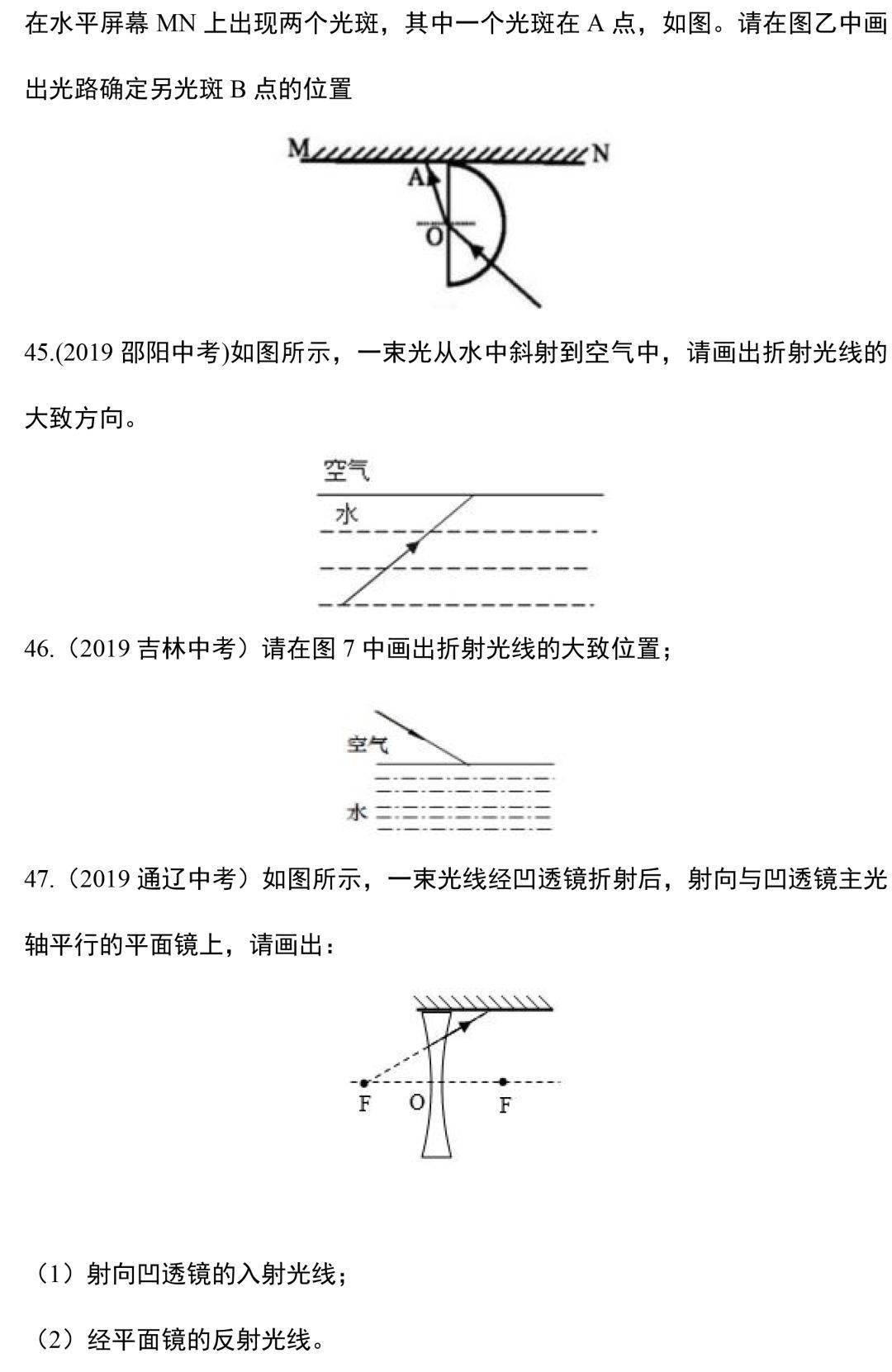 
初中物理所有“作图题”题型全汇总! 一篇搞定作图题！可下载_太阳成官网(图18)