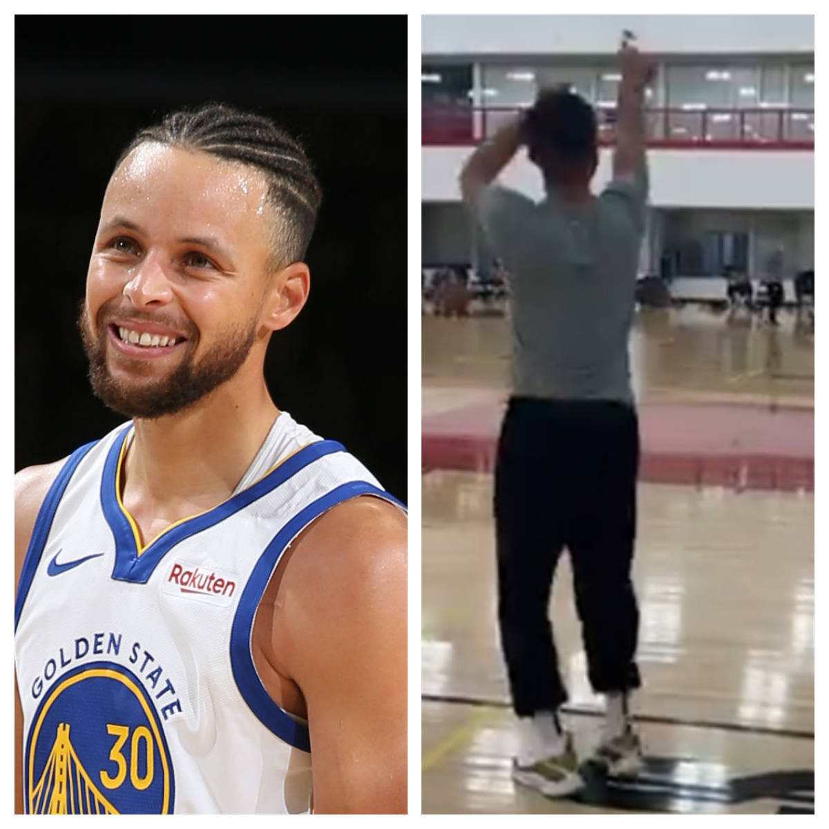 
手感冰凉原是发型影响？库里换回短发立刻变身神投手：太阳成官网(图3)